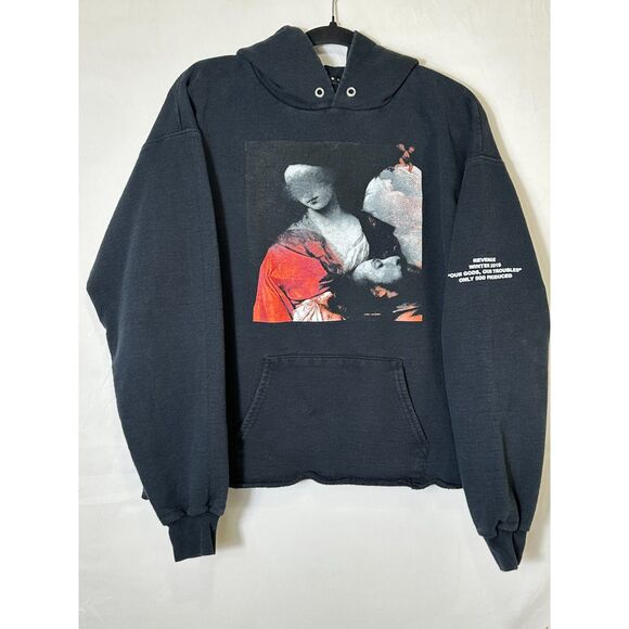 Revenge Winter 2019 Our Gods Our Troubles Only 500 Produced Hoodie Size M - Picture 1 of 5